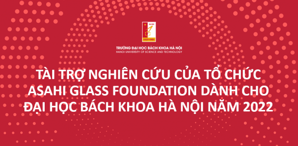Tài trợ Nghiên cứu của Tổ chức Asahi Glass Foundation dành cho Đại học Nhà cái uy tín io
 năm 2022